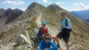 Summer alpine adventures with kids